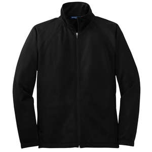 Sport-Tek Tricot Track Jacket - Dark/All Black/Black