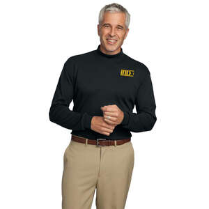 Custom Promotional Port Authority Interlock Knit Mock Turtleneck - Dark/All