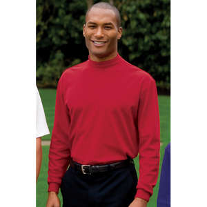 Port Authority Interlock Knit Mock Turtleneck - Dark/All 