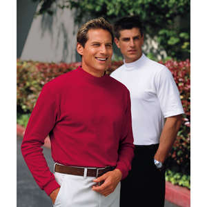 Port Authority Interlock Knit Mock Turtleneck - Dark/All 