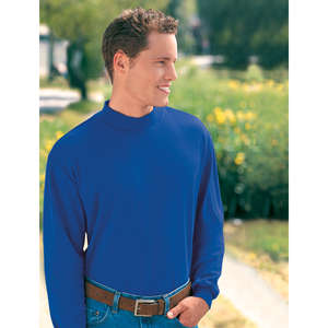 Port Authority Interlock Knit Mock Turtleneck - Dark/All 