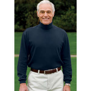 Port Authority Interlock Knit Turtleneck - Dark/All 