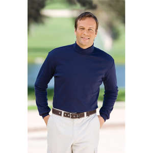Port Authority Interlock Knit Turtleneck - Dark/All 
