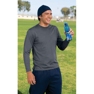 Sport-Tek Dri-Mesh Long Sleeve T-Shirt - Dark/All 