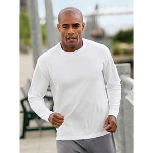 Sport-Tek Dri-Mesh Long Sleeve T-Shirt - Dark/All 