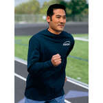 Promotional Performance T-Shirts - Sport-Tek Dri-Mesh Long Sleeve T-Shirt - Dark/All
