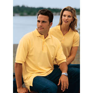 Port Authority 100% Pima Cotton Sport Shirt - Dark/All 