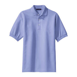 Port Authority 100% Pima Cotton Sport Shirt - Dark/All Blueberry