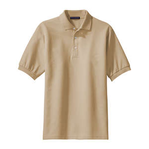 Port Authority 100% Pima Cotton Sport Shirt - Dark/All Stone