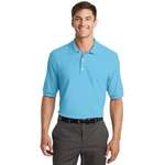 Imprinted Promotional Products - Port Authority 100% Pima Cotton Sport Shirt - Dark/All