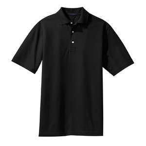 Port Authority Signature Rapid Dry Sport Shirt - Dark/All Black, Jet