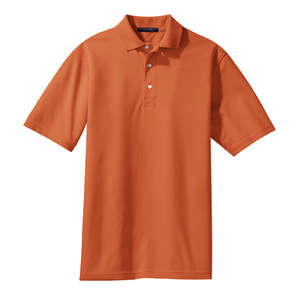 Port Authority Signature Rapid Dry Sport Shirt - Dark/All Papaya