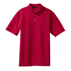 Port Authority Signature Rapid Dry Sport Shirt - Dark/All Red