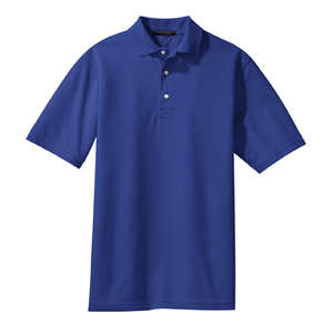 Port Authority Signature Rapid Dry Sport Shirt - Dark/All Blue, Royal