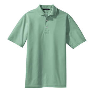 Port Authority Signature Rapid Dry Sport Shirt - Dark/All Green, Seafoam