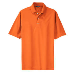 Sport-Tek Dri-Mesh Sport Shirt - Dark/All Orange, Bright