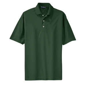 Sport-Tek Dri-Mesh Sport Shirt - Dark/All Green, Forest