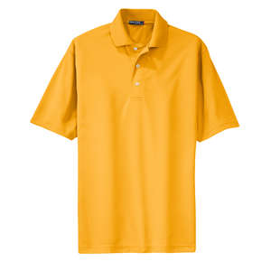 Sport-Tek Dri-Mesh Sport Shirt - Dark/All Gold