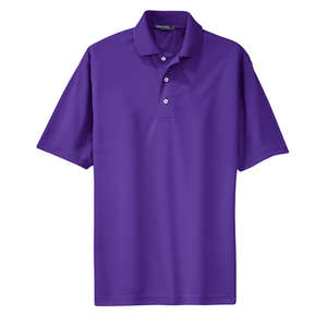 Sport-Tek Dri-Mesh Sport Shirt - Dark/All Purple