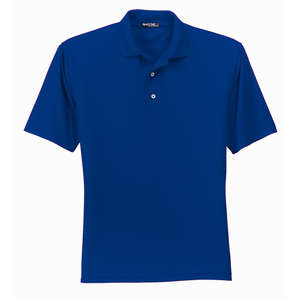 Sport-Tek Dri-Mesh Sport Shirt - Dark/All Blue, Royal