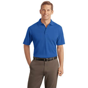 Port Authority Textured Sport Shirt with Wicking - Dark/All