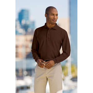 Port Authority Long Sleeve Silk Touch Sport Shirt - Dark/All
