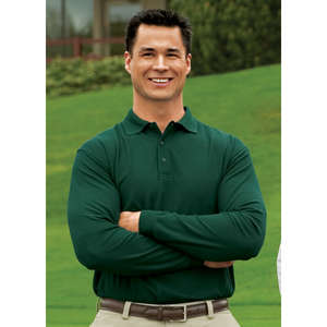 Port Authority Long Sleeve Silk Touch Sport Shirt - Dark/All
