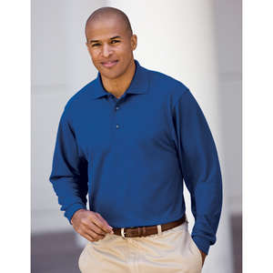 Port Authority Long Sleeve Silk Touch Sport Shirt - Dark/All