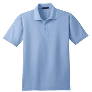 Port Authority Stain-Resistant Sport Shirt - Dark/All Blue, Light