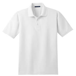Port Authority Stain-Resistant Sport Shirt - Dark/All White