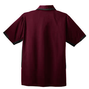 Port Authority Dry Zone Colorblock Ottoman Sport Shirt - Dark/All