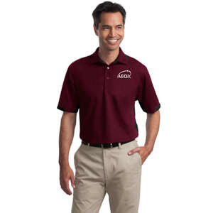 Custom Promotional Port Authority Dry Zone Colorblock Ottoman Sport Shirt - Dark/All