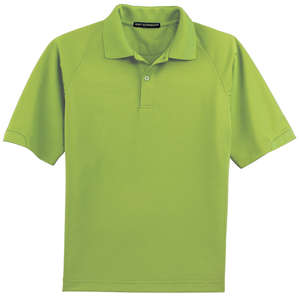 Port Authority Dry Zone Ottoman Sport Shirt - Dark/All Green, Oasis