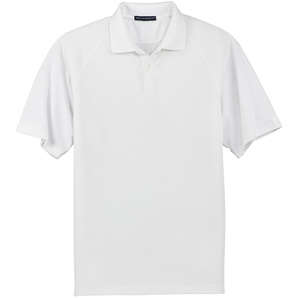Port Authority Dry Zone Ottoman Sport Shirt - Dark/All White