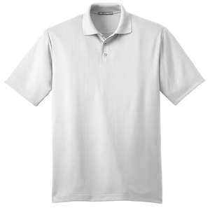 Port Authority Performance Fine Jacquard Sport Shirt - Dark/All White