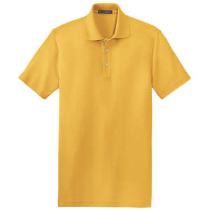 Port Authority EZCotton Pique Sport Shirt - Dark/All Yellow, Maize