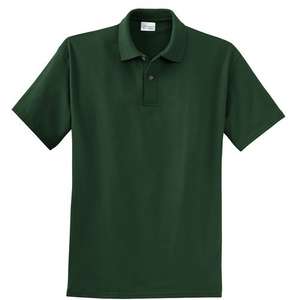 Port and Company 6.1 Oz. Jersey Knit Sport Shirt - Dark/Colors Green, Dark