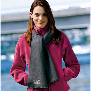 Custom Promotional Port and Company Knitted Scarf - Dark/All