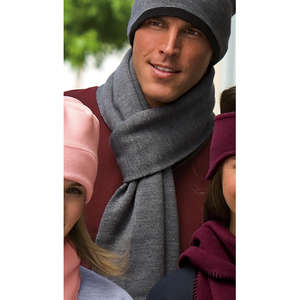 Port and Company Knitted Scarf - Dark/All 