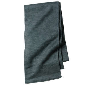 Port and Company Knitted Scarf - Dark/All Gray, Oxford