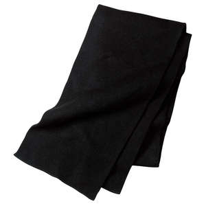 Port and Company Knitted Scarf - Dark/All Black