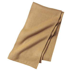 Port and Company Knitted Scarf - Dark/All Camel