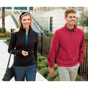 Port Authority Ladies Flatback Rib Full-Zip Jacket - Dark/All 