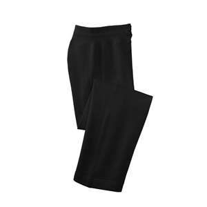 Sport-Tek Ladies Fleece Pant - Dark/All Black