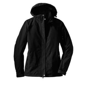 Port Authority Ladies All-Season II Jacket - Dark/All Black/Black