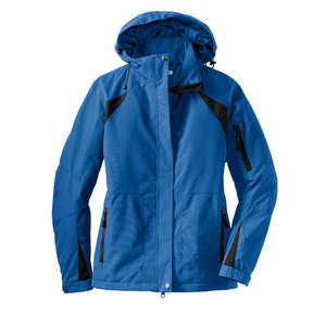 Port Authority Ladies All-Season II Jacket - Dark/All Blue, Snorkel/Black