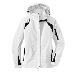 Port Authority Ladies All-Season II Jacket - Dark/All White/Black