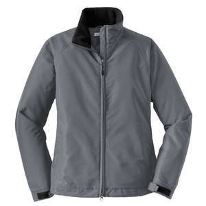 Port Authority Ladies Challenger Jacket - Dark/All Gray, Steel/Black