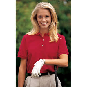 Port Authority Ladies Pique Knit Sport Shirt - Dark/All 