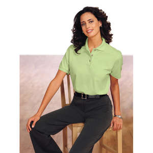 Port Authority Ladies Pique Knit Sport Shirt - Dark/All 